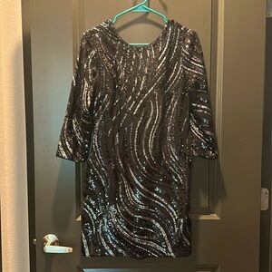 Express Sequin Dress